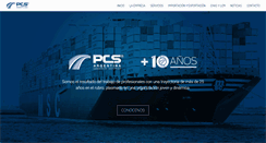 Desktop Screenshot of pcsargentina.com